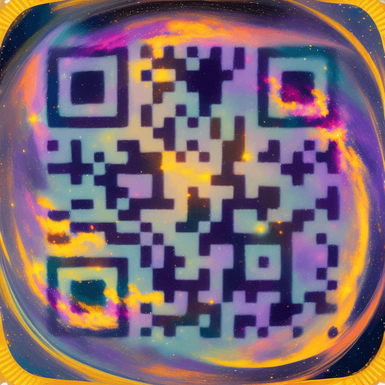 Exemplo de código QR de IA nº #5