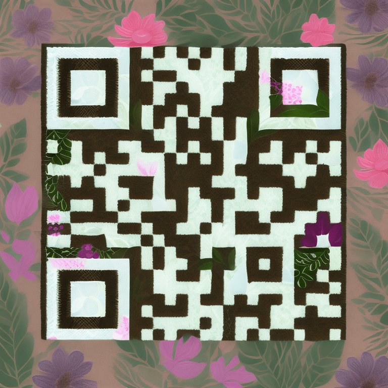 Exemplo de código QR de IA nº #1